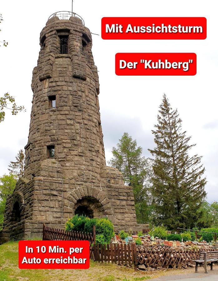 Ferienwohnung "Blick Mylau" - Naehe Freizeitpark Plohn & Weltgroesster Ziegelsteinbruecke رايشنباخ إم فوغتلاند المظهر الخارجي الصورة
