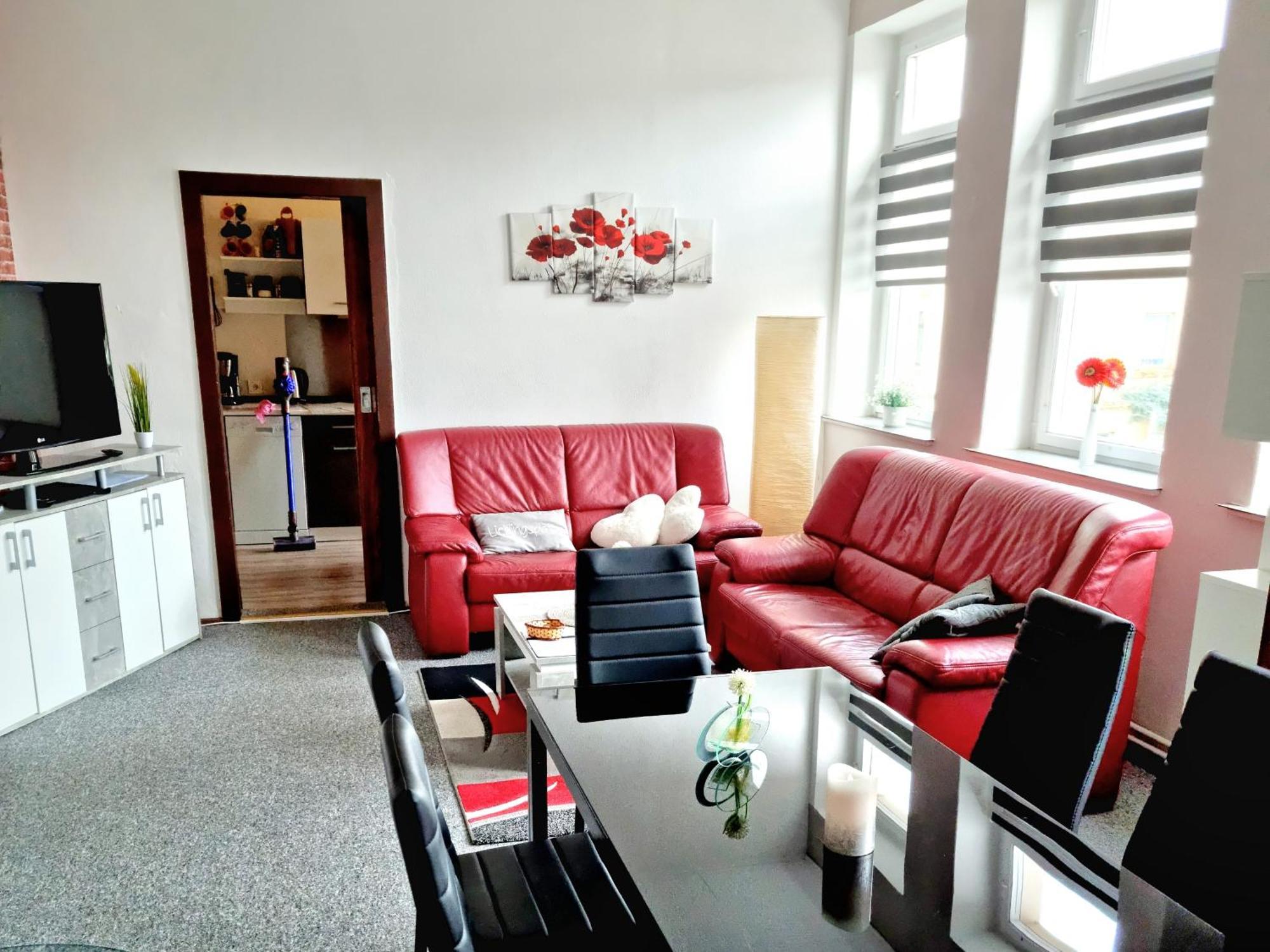 Ferienwohnung "Blick Mylau" - Naehe Freizeitpark Plohn & Weltgroesster Ziegelsteinbruecke رايشنباخ إم فوغتلاند المظهر الخارجي الصورة